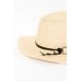 Bronte Natural Raffia Cowboy Hat