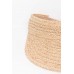 Bahama Natural Raffia Visor