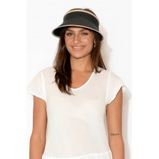 Lili Black Travel Visor