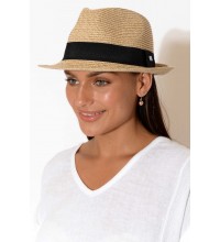 Natural Travel Trilby Hat