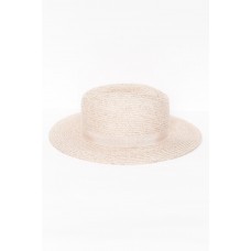 Auburn Beige Travel Fedora